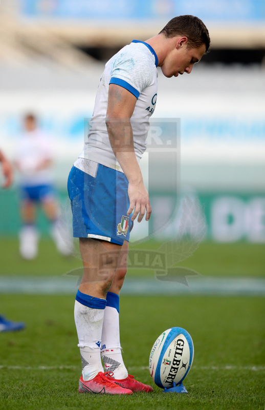 Autumn Nations Cup 2020, Cattolica Test match 2020, Firenze, Stadio Artemio Franchi, 14/11/2020, Italia v Scozia. Paolo Garbisi . Foto Roberto Bregani/Fotosportit