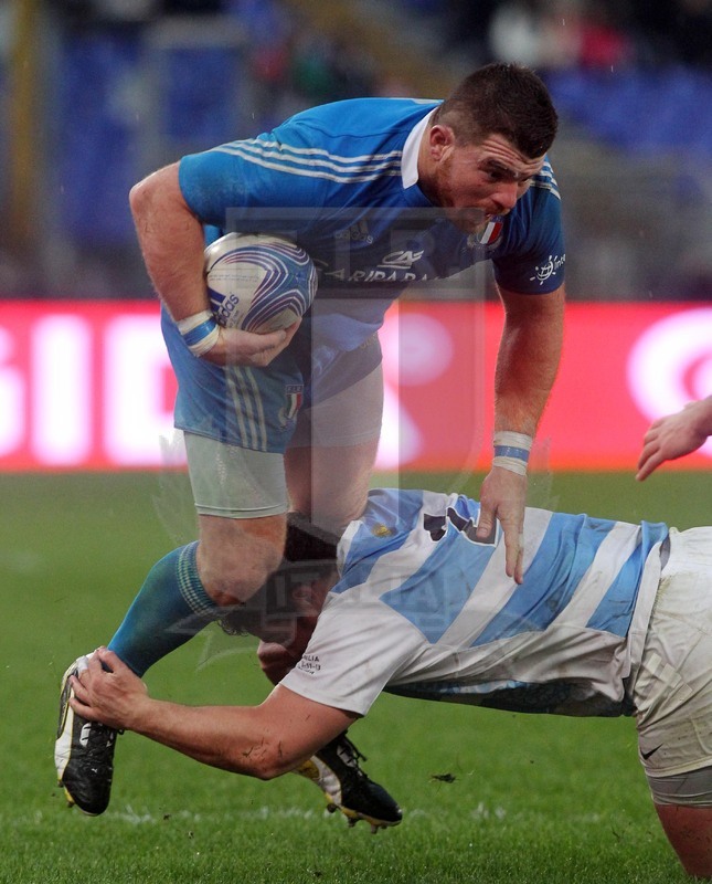 Cariparma test match 2013, Roma 23/11/2013, Italia v Argentina, Michele Rizzo. Foto Daniele Resini/Fotosportit