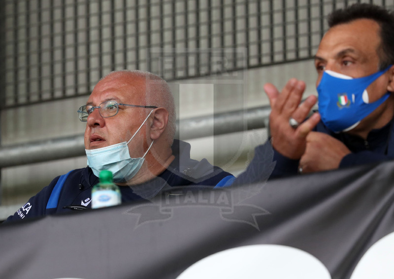 Sei Nazioni Donne 2021, Parma, stadio Lanfranchi 10/04/2021, Italia v Inghilterra, Andrea Di Giandomenico e Tito Cicciò. foto Daniele Resini/Fotosportit