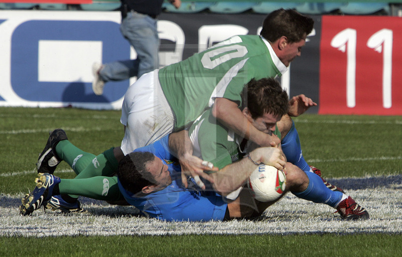 Rbs Sei Nazioni 2007, Roma, stadio Flaminio 17/03/2007, Italia v Irlanda, Foto Daniele Resini/Fotosportit
