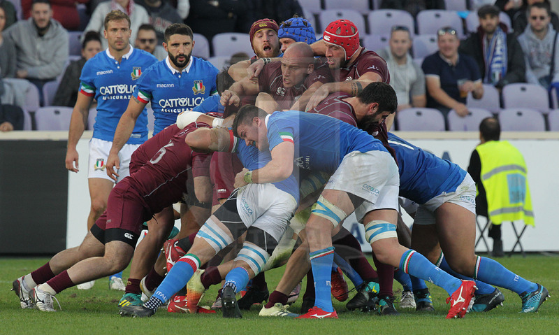 Cattolica Test Match 2018, Firenze, stadio Artemio Franchi 10/11/2018, Italia v Gorgia,