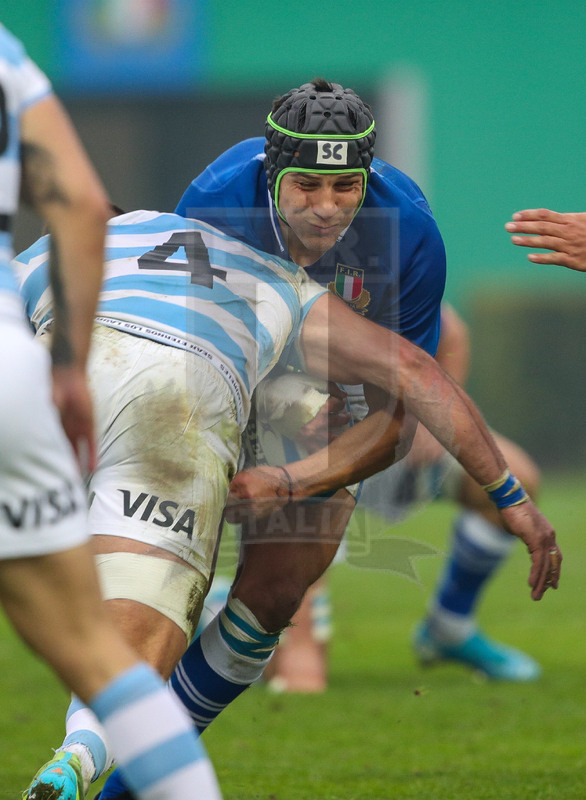 Autumn Nations Series 2021, Treviso, Stadio di Monigo, 13-11-2021, Italia vs Argentina. Juan Ignacio Brex. Foto: Roberto Bregani/Fotosportit