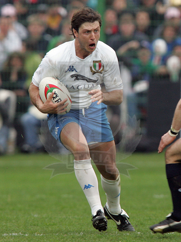 Rbs Sei Nazioni 2006, Roma, stadio Flaminio 18/03/2006, Italia v Scozia, Ramiro Pez. Foto Daniele Resini/Fotosportit