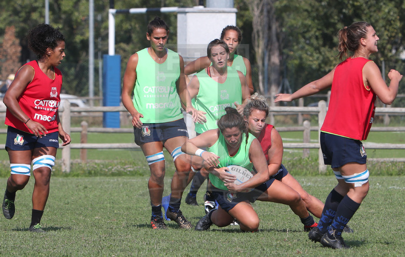 Raduno Nazionale Italiana Donne, Parma, Cittadella del Rugby 13/09/2020, Michela Merlo presa da Giulia Cerato. Foto Daniele Resini/Fotosportit