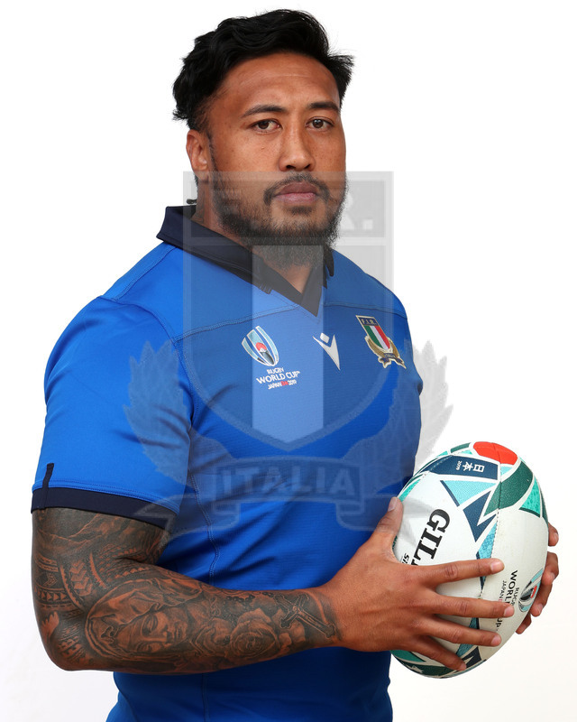 Rugby World Cup 2019, Pergine (Valsugana) 12/07/2019, raduno della Nazionale maggiore, profili individuali di atleti e staff, Jimmy Tuivaiti, Terza Linea, Zebre Rugby Club, 3 cap.
