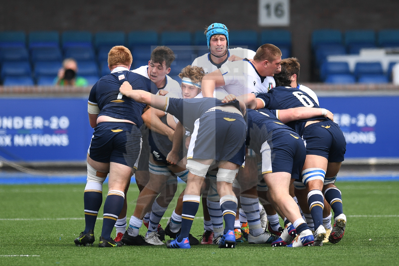 Guinness Sei Nazioni U20 2021, Cardiff, Arms Park 01/07/2021, Italia U20 v Scozia U20, drive scozzese.
