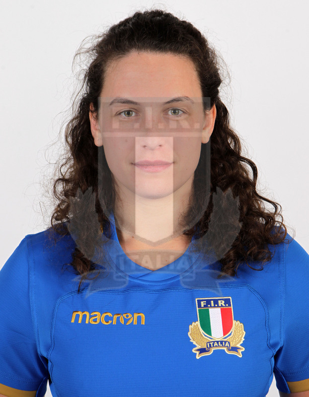 Sei Nazioni 2018, Parma, Cittadella del Rugby 05/01/2018, raduno della Nazionale Femminile, profili individuali di atlete e staff, Fedrighi Valeria, 5/9/92, Federazione Italiana Rugby.