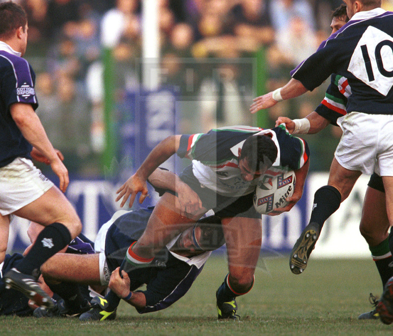 Lloyds TSB Sei Nazioni 2000, Round 1, Roma, stadio Flaminio 05/02/2000, Italia v Scozia, Foto Daniele Resini/Fotosportit