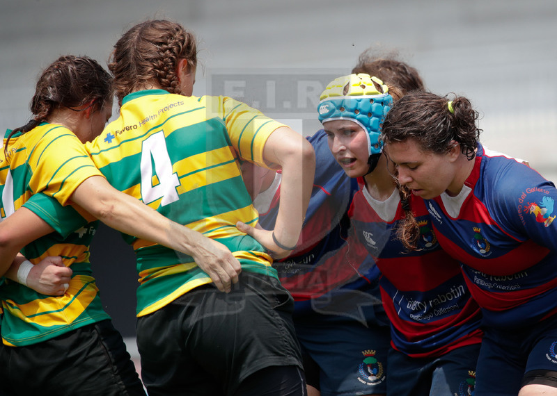 Finali Trofeo Interregionale U16 e Coppa Italia Femminile Seniores Femminile "Trofeo Rebecca Braglia", Calvisano (BS), Pata Stadium, 2-3 Giugno 2018. Una fase dell\