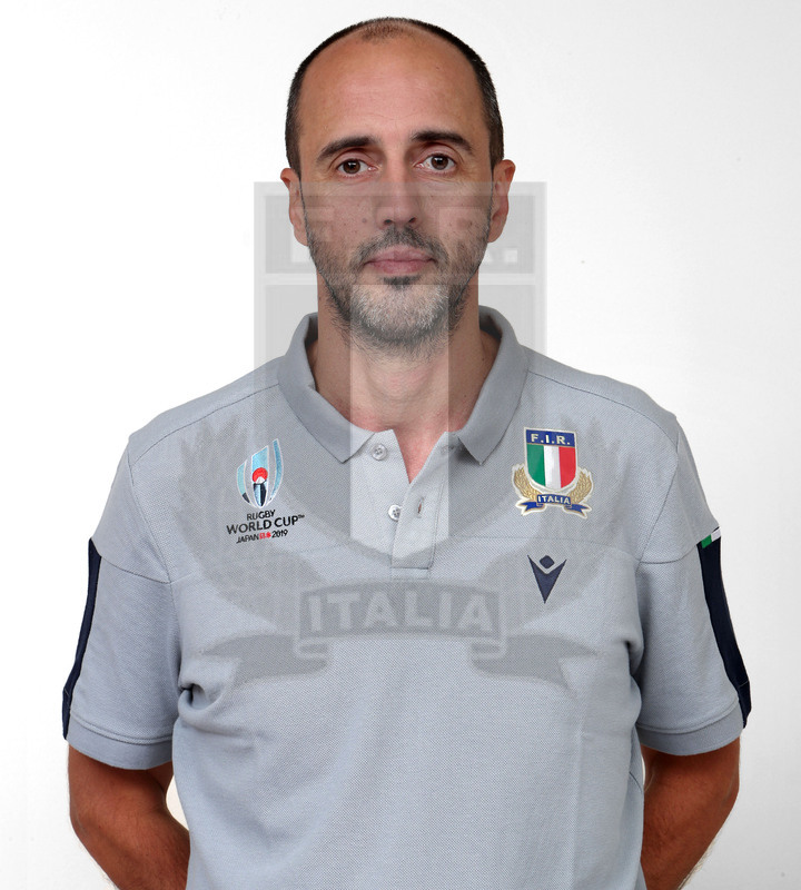 Rugby World Cup 2019, Pergine (Valsugana) 12/07/2019, raduno della Nazionale maggiore, profili individuali di atleti e staff, Fabrizio Boni, media unit.Foto Daniele Resini/Fotosportit