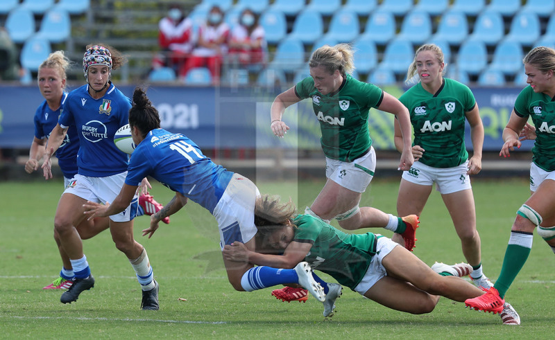 Rugby World Cup 2021 Women, Qualifier, Parma, stadio Lanfranchi 19/09/2021, Italia Donne v Irlanda Donne, Foto Daniele Resini/Fotosportit