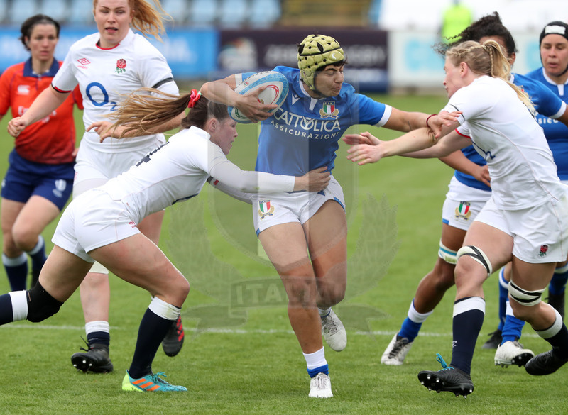Sei Nazioni Donne 2021, Parma, stadio Lanfranchi 10/04/2021, Italia v Inghilterra, Beatrice Rigoni nell\