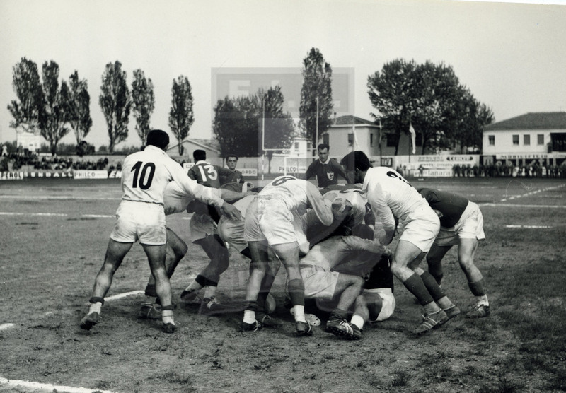 Coppa Europa Fira, Treviso, stadio Milani 19/04/1960, Italia v Francia,