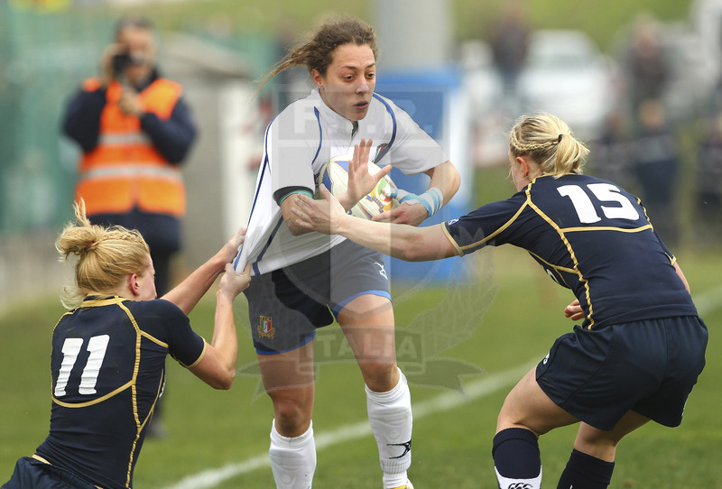 Rbs Sei Nazioni Donne 2012, Rovato, stadio Pagani 17/03/2012, Italia Donne v Scozia Donne,