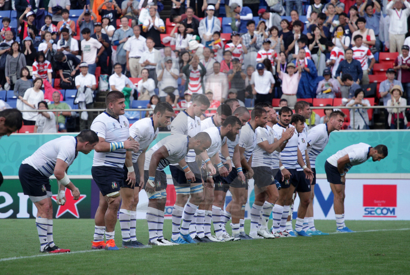 Rugby World Cup 2019 Giappone, Higashi Osaka Hanazono Rugby Stadium 22/09/2019, Italia v Namibia, l\