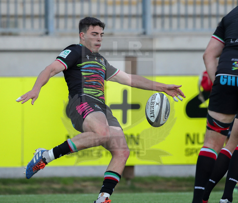 Guinness PRO14 Rainbow Cup 2020-2021, Parma, Stadio Lanfranchi, 7//05/2020, Zebre vs Benetton. Nicolò Casillo al piede. Foto: Roberto Bregani/Fotosportit