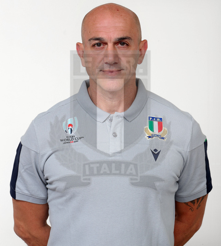 Rugby World Cup 2019, Pergine (Valsugana) 12/07/2019, raduno della Nazionale maggiore, profili individuali di atleti e staff, Luigi Troiani, Team Manager.Foto Daniele Resini/Fotosportit