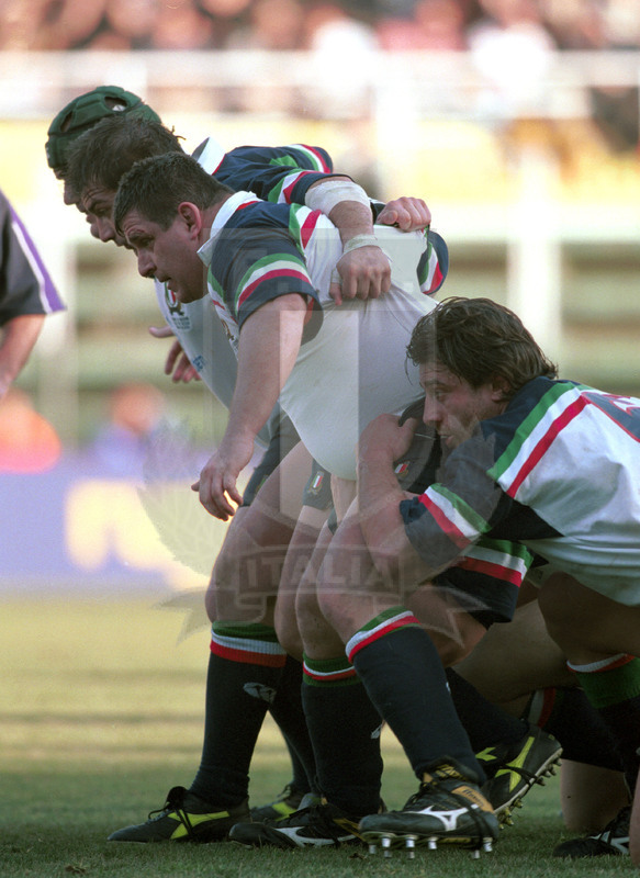 Lloyds TSB Sei Nazioni 2000, Round 1, Roma, stadio Flaminio 05/02/2000, Italia v Scozia, Foto Daniele Resini/Fotosportit