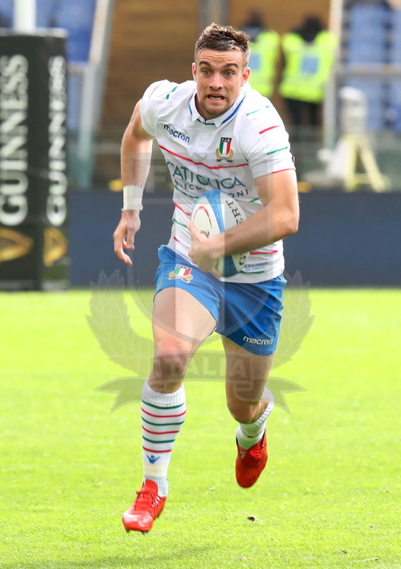 Guinness Sei Nazioni 2019, Round 5, Roma, stadio Olimpico 16/03/2019, Italia v Francia, Edoardo Padovani. Foto Daniele Resini/Fotosportit