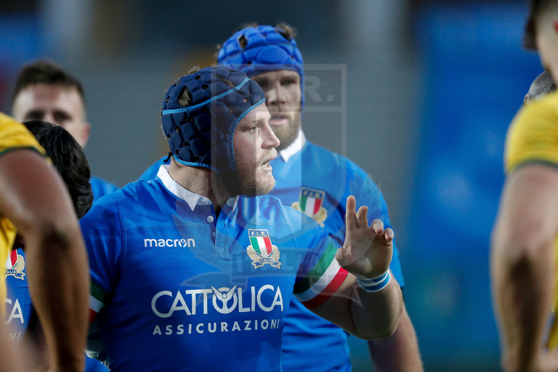 Cattolica Test Match 2018, Padova, Stadio Euganeo, 17-11-2018, Italia v Australia. Luca Bigi. Foto: Roberto Bregani / Fotosportit