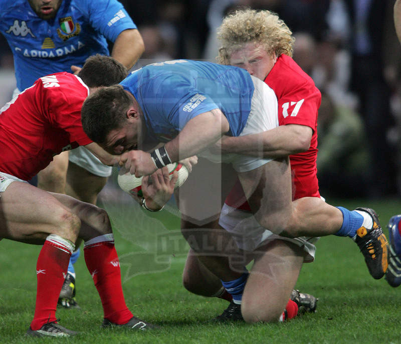 Sei Nazioni 2007, Roma, stadio Flaminio 10/03/2007, Italia v Galles,