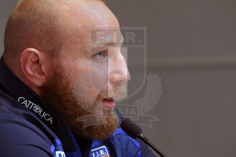 Cattolica Test Match 2018, Firenze, stadio Artemio Franchi 10/11/2018, Italia v Gorgia, conferenza stampa a fine match, Foto Daniele Resini