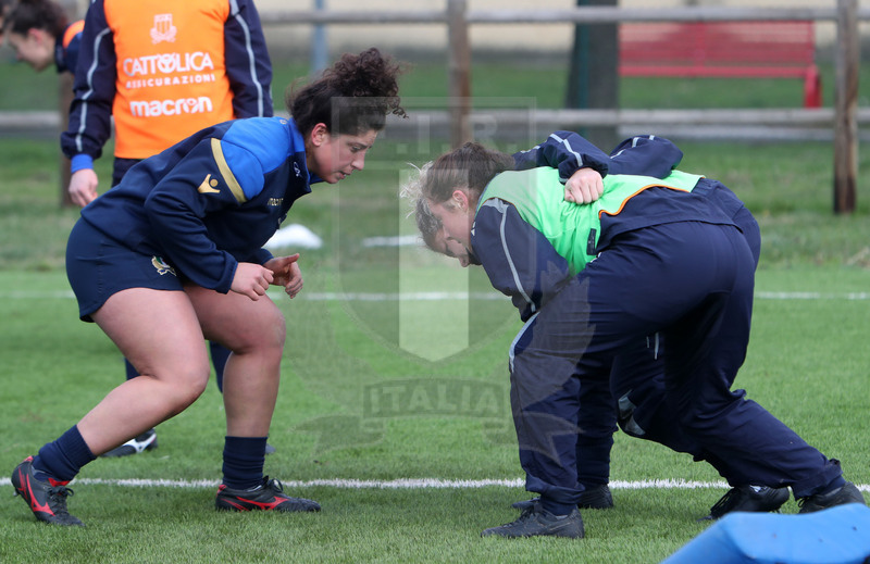 Guinness Sei Nazioni 2021, Parma, Cittadella del Rugby 09/01/2021, raduno Nazionale Donne, sessione di allenamento, Foto Daniele Resini/Fotosportit