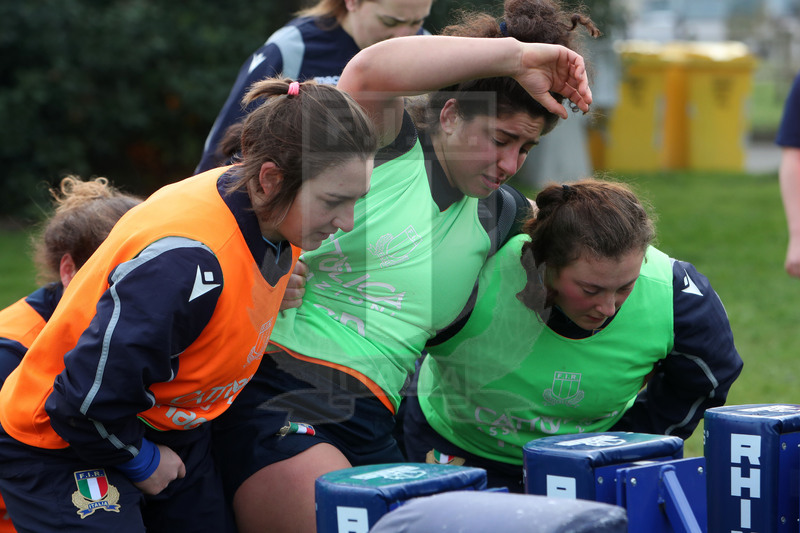 Guinness Sei Nazioni 2021, Parma, Cittadella del Rugby 09/01/2021, raduno Nazionale Donne, sessione di allenamento, Foto Daniele Resini/Fotosportit