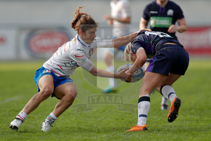 Test Match Donne Novembre 2018, Calvisano (BS), Pata Stadium, 4-11-2018, Italia Femminile v Scozia Femminile. Foto: Roberto Bregani/Fotosportit