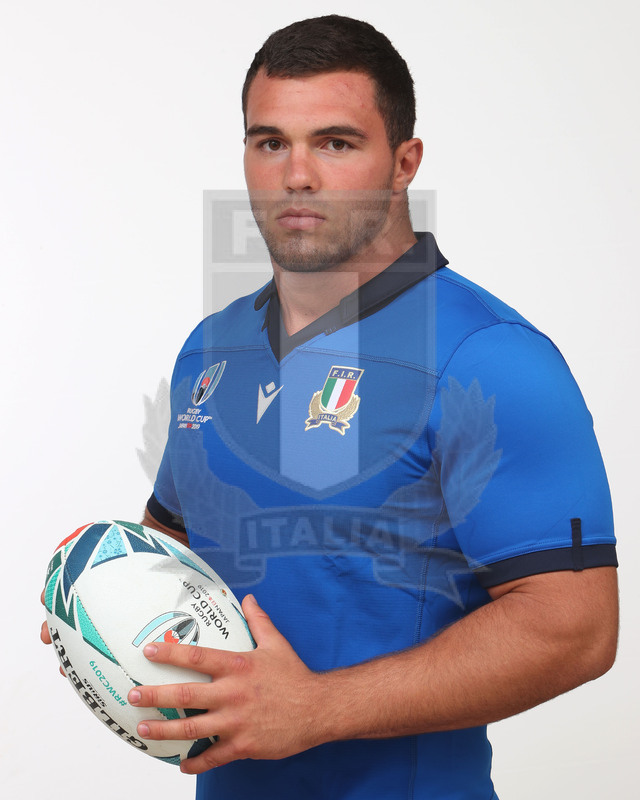 Rugby World Cup 2019, Pergine (Valsugana) 12/07/2019, raduno della Nazionale maggiore, profili individuali di atleti e staff, Giosuè Zilocchi, Pilone, Zebre Rugby Club, 2 cap.