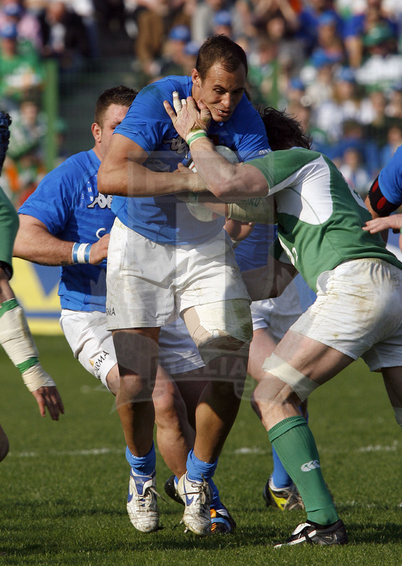 Rbs Sei Nazioni 2007, Roma, stadio Flaminio 17/03/2007, Italia v Irlanda, Foto Daniele Resini/Fotosportit