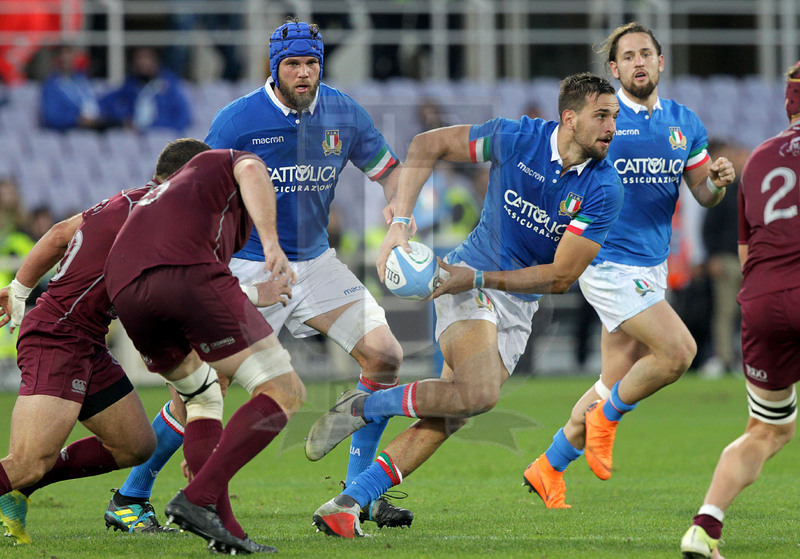 Cattolica Test Match 2018, Firenze, stadio Artemio Franchi 10/11/2018, Italia v Gorgia, Mattia Bellini. Foto Daniele Resini.