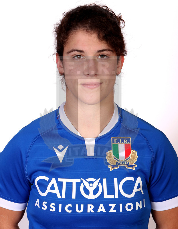 Sei Nazioni 2021, Parma, Cittadella del Rugby 28/12/2020, raduno della Nazionale Donne, profili di giocatrici e staff, Aura MUZZO, Villorba Rugby.
