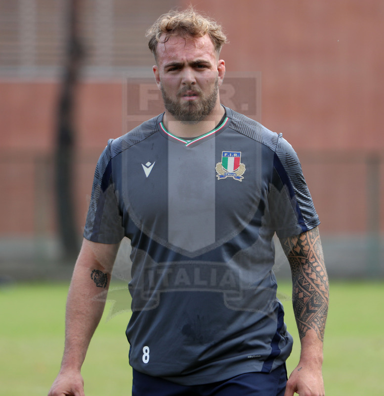 Autumn Nations Cup, Italia v Nuova Zelanda, Roma, Centro Coni Giulio Onesti 05/11/2021, team run della Nazionale Maggiore,