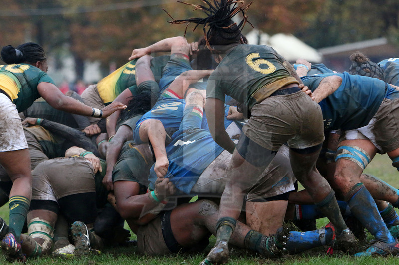 Cattolica Test Match Donne, Prato, stadio Chersoni 25/11/2018, Italia Donne v Sudafrica Donne, meta di punizione per l\