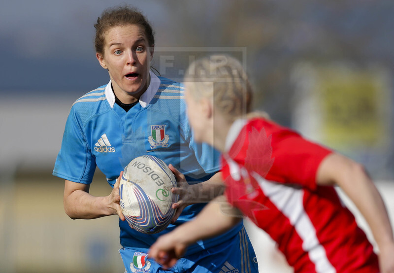 RBS 6 Nazioni Femminile 2013, Benevento, Campo Pace Vecchia, 24-02-2013, Italia v Galles. Alice Trevisan