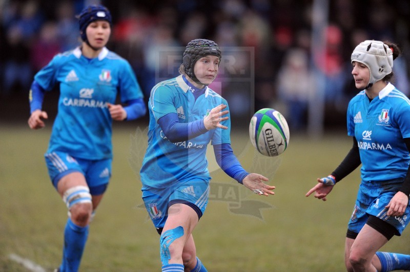 Sei Nazioni Donne, Mayfield, Dundee 10/02/2013, Scozia v Italia, Paola Zangirolami.