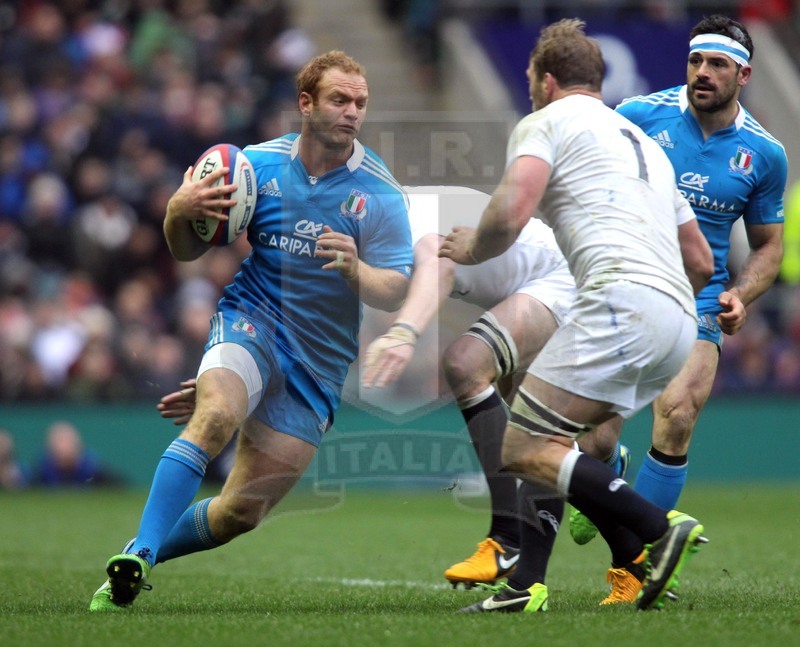 Sei Nazioni 2013, Twickenham 10/03/2013, Inghilterra v Italia, Gonzalo Garcia.