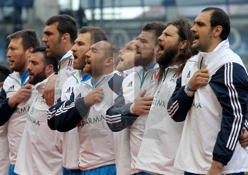 Rbs Sei Nazioni 2014, Dublino, Aviva Stadium, 08/03/2014, Irlanda v Italia, Azzurri all\