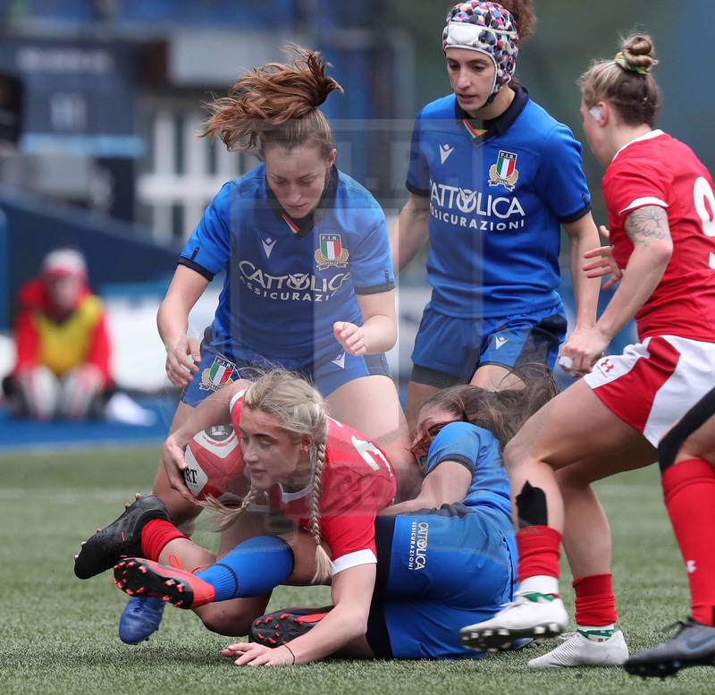 Guinness Sei Nazioni Donne 2020, Cardiff, Arms Park 02/02/2020 Galles Donne v Italia Donne,