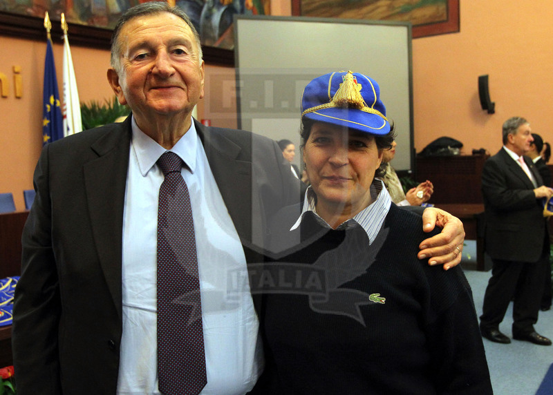 Cerimonia di consegna dei Cap alle atlete delle Nazionali femminili, Roma, salone d\