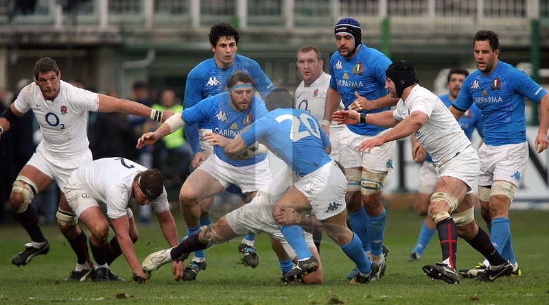 Rbs Sei Nazioni 2010, Roma, stadio Flaminio 14/02/2010, Italia v Inghilterra, Foto Daniele Resini/Fotosportit