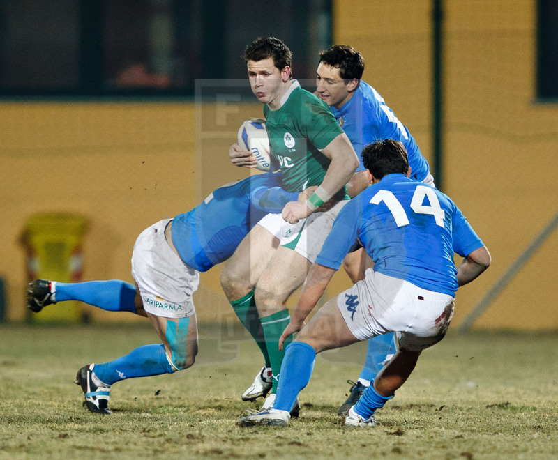RBS 6 Nazioni Under 20 2011, Parma, Stadio XXV Aprile, 4/02/2011, Italia U20 v Irlanda U20. Craig Gilroy \