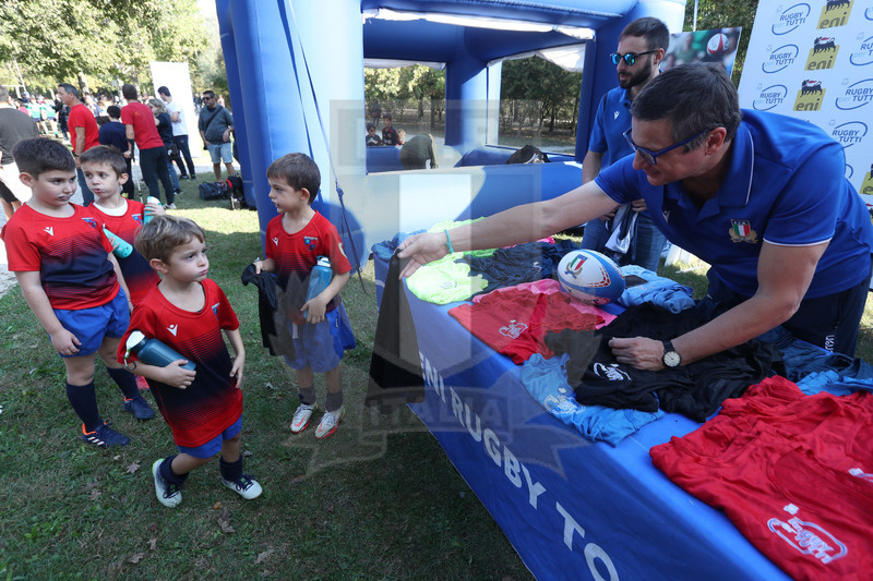 Eni rugby tour, feste del rugby 2022, Ravenna, parco Teodorico 16/10/2022,
