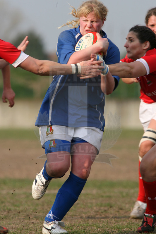 Sei Nazioni Donne 2009, Mira (VE) 15/03/2009, Italia Donne v Galles Donne, Foto Daniele Resini/Fotosportit