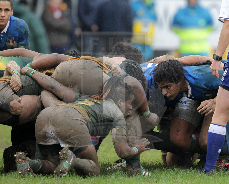 Cattolica Test Match Donne, Prato, stadio Chersoni 25/11/2018, Italia Donne v Sudafrica Donne, Gaia Giacomoli in chiusa. Foto Daniele Resini/Fotosportit