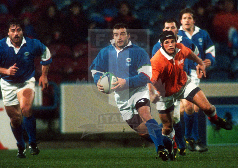Rugby World Cup 1999, Qualificazioni, Huddersfield 18/11/1998, Italia v Olanda,
