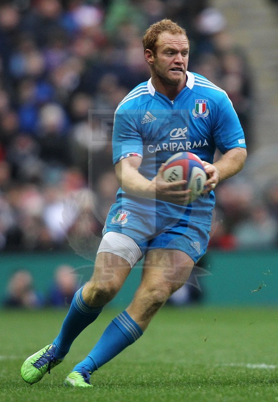 Sei Nazioni 2013, Twickenham 10/03/2013, Inghilterra v Italia, Gonzalo Gaecia.