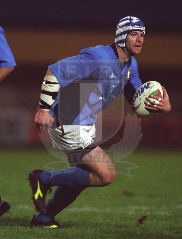 Jaguar Test Match 2001, Treviso, stadio Monigo 10/11/2001, Italia v Fiji, Carlo Checchinato. Foto Daniele Resini/Fotosportit