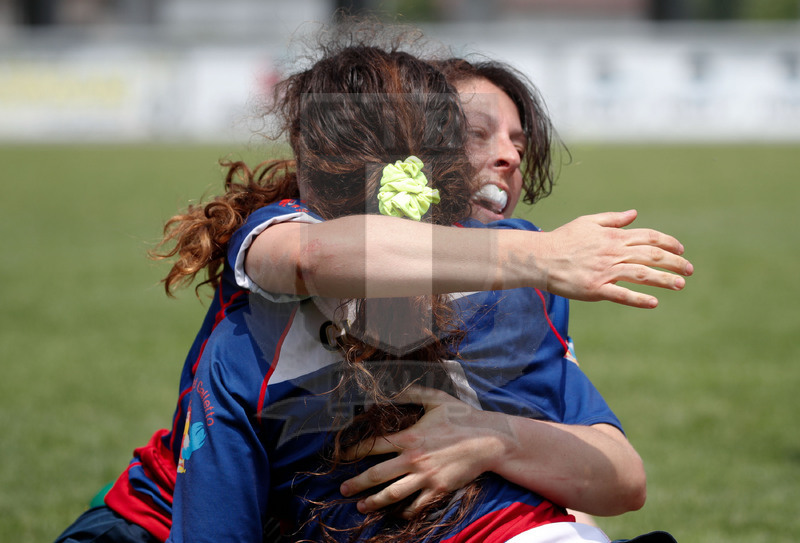 Finali Trofeo Interregionale U16 e Coppa Italia Femminile Seniores Femminile "Trofeo Rebecca Braglia", Calvisano (BS), Pata Stadium, 2-3 Giugno 2018. La festa delle ragazze del Parabiago. Foto: Roberto Bregani @ fotosportit